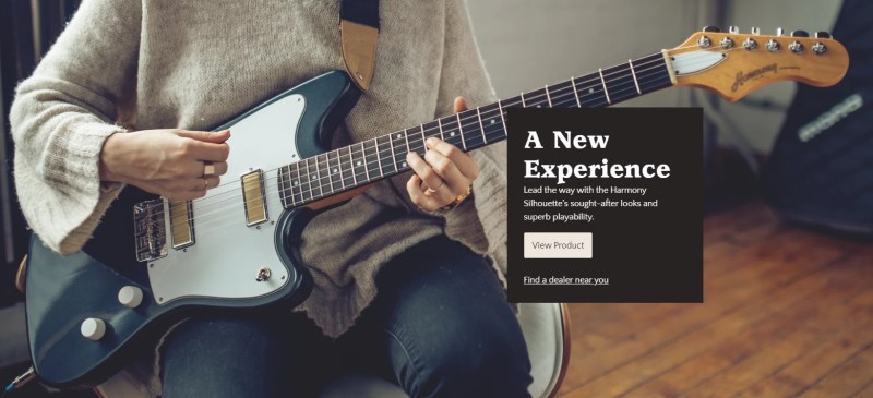 harmony-silhouette-landing-page